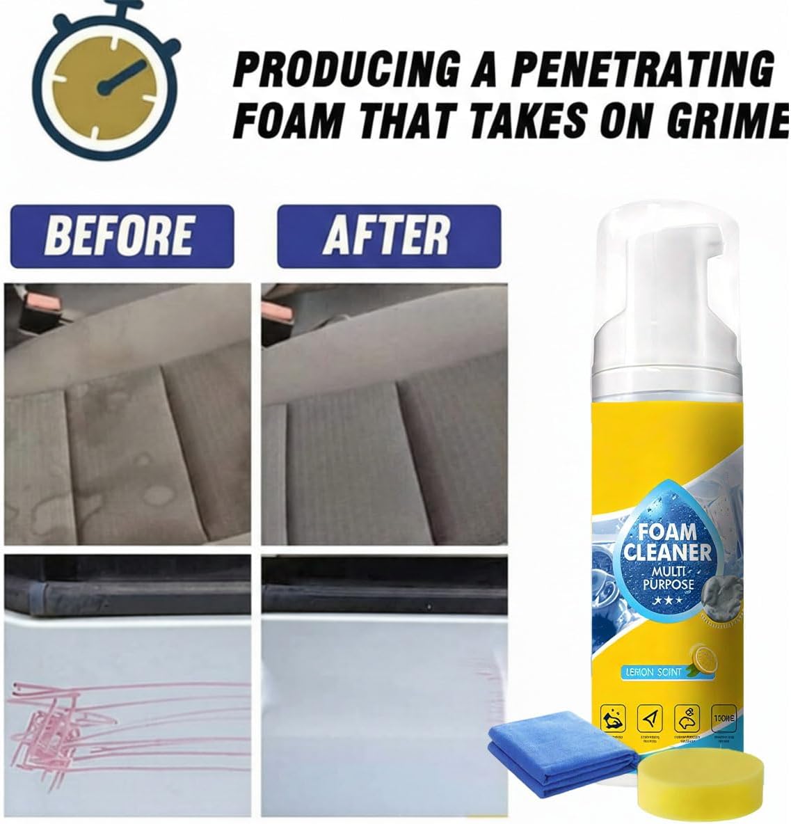 New 150ML Portable Multipurpos - Leather Cleaner Interior recension och pris
