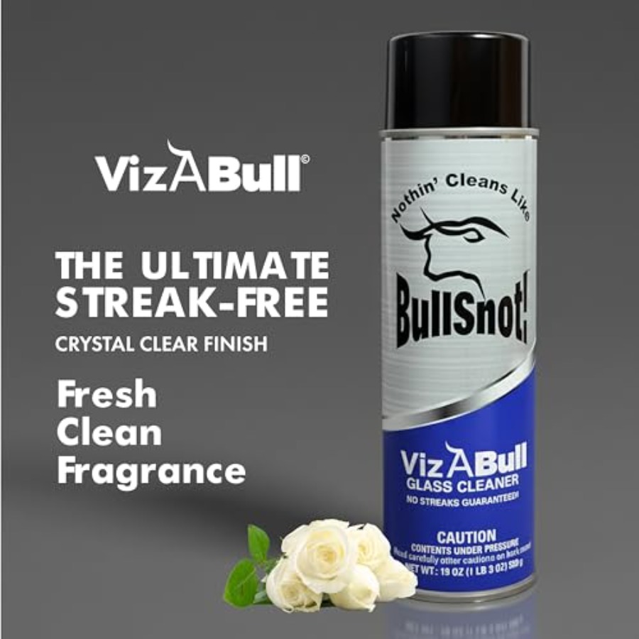 BullSnot VizABull Glass Cleane - Glass Cleaner Streak recension och pris