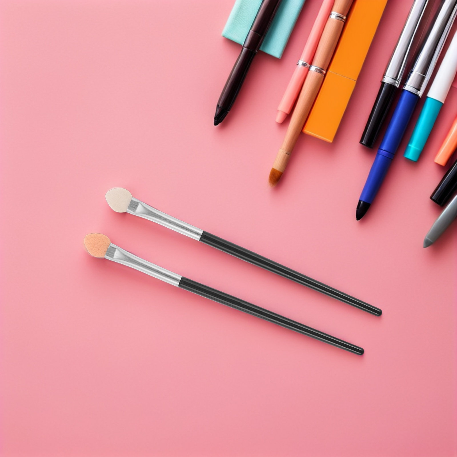 100Pcs Mini Sponge Brush Set f - Detailing Brush Set recension och pris