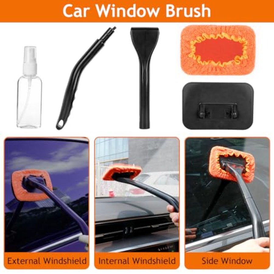 Windshield Cleaner Tool, Car D - Interior Detailing Kit recension och pris