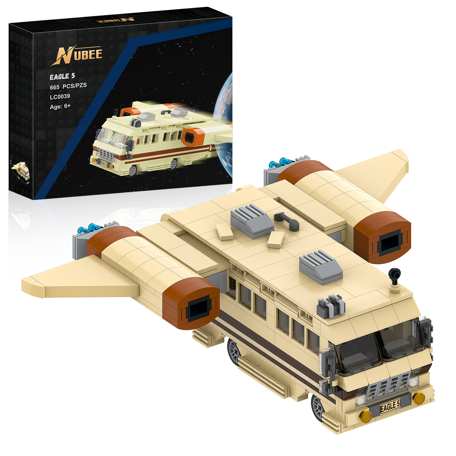 Space Balls Eagle 5 Building B - Interior Detailing Kit recension och pris