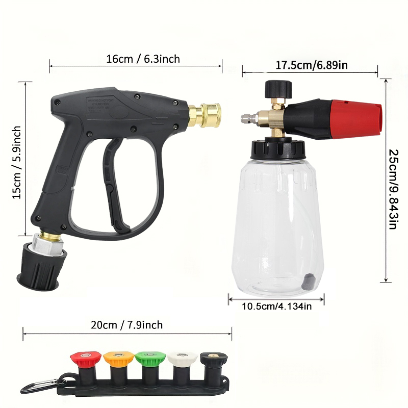 Karcher Compatible Snow Foam L - Foam Cannon Car Wash recension och pris