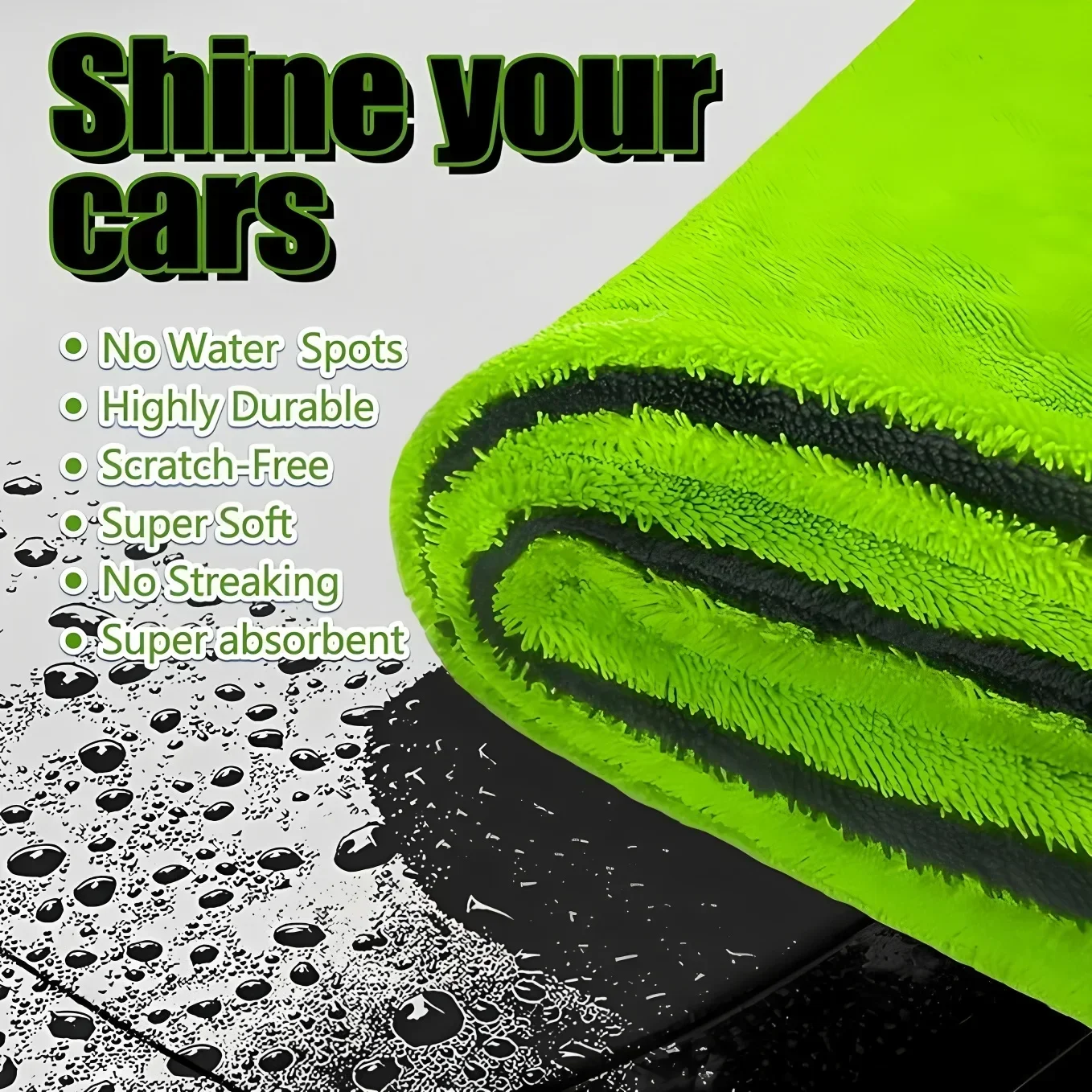 Microfiber Car Wash Towel Doub - Microfiber Towel Detailing recension och pris