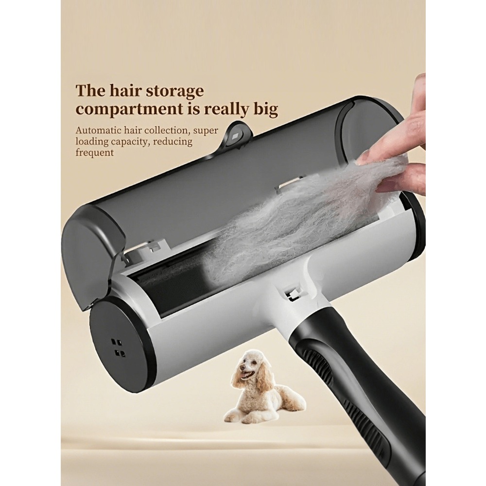 1pc Large Capacity Pet Hair Ro - Seat Cleaner Fabric recension och pris