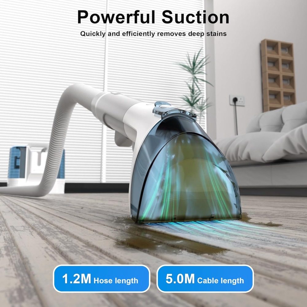 450W Carpet Cleaner Machine Up - Seat Cleaner Fabric recension och pris