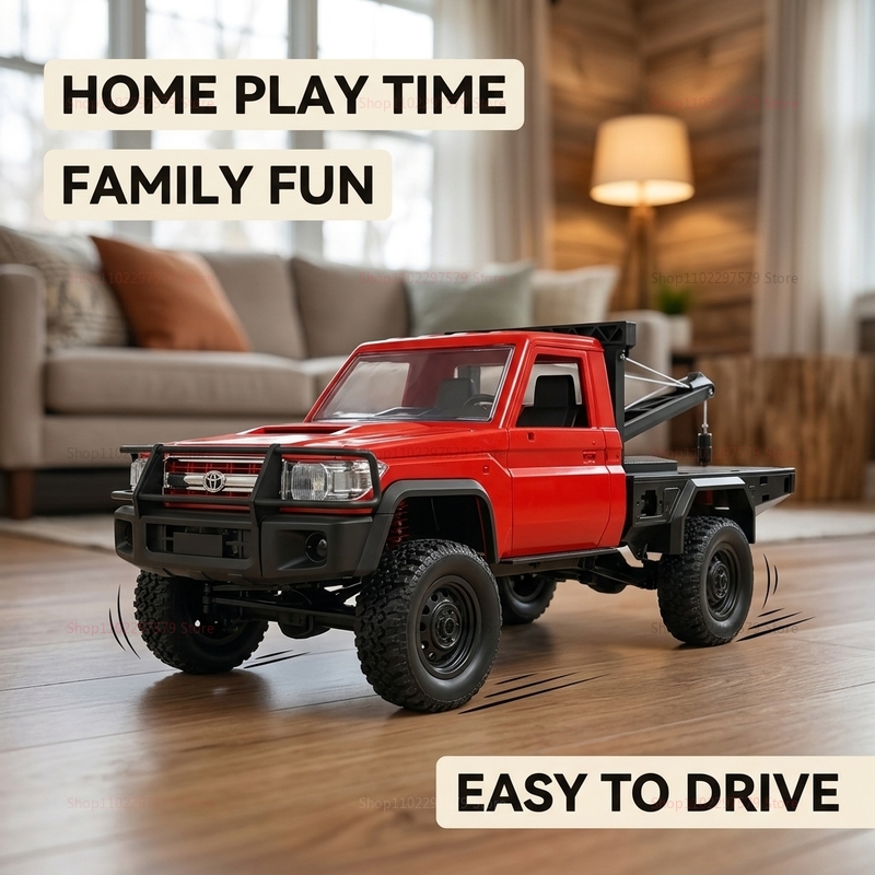 New MN82T RC Crawler 2.4G 4WD  - Dirt Brush Interior recension och pris
