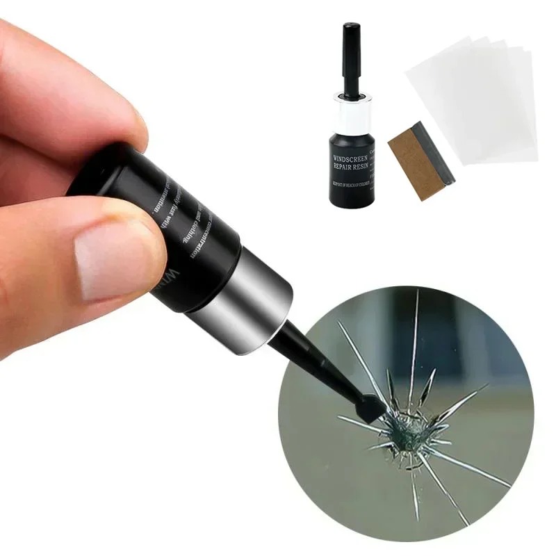 DIY Car Windshield Cracked Rep - Glass Cleaner Streak recension och pris