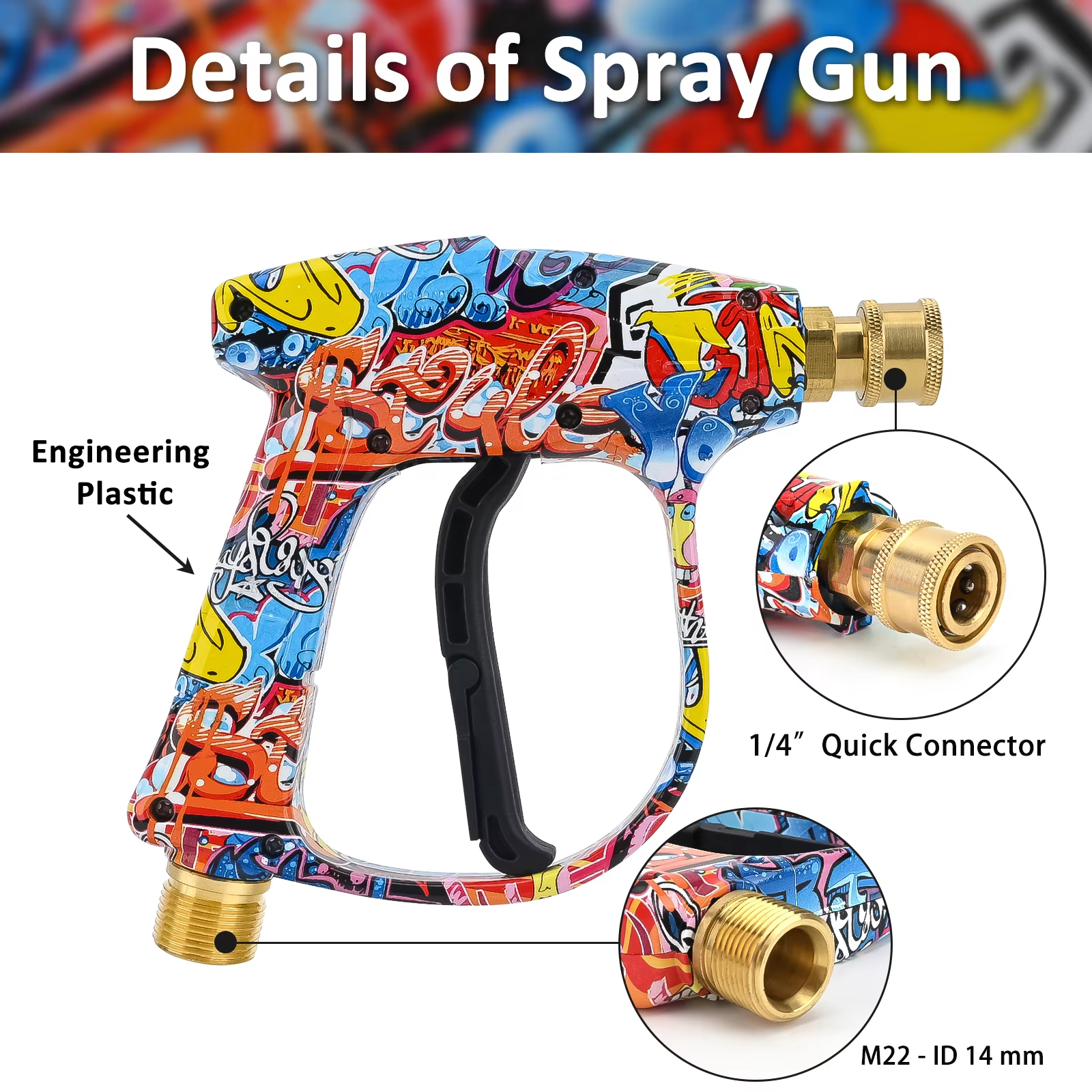 Pressure Washer Water Gun for  - Foam Cannon Car Wash recension och pris