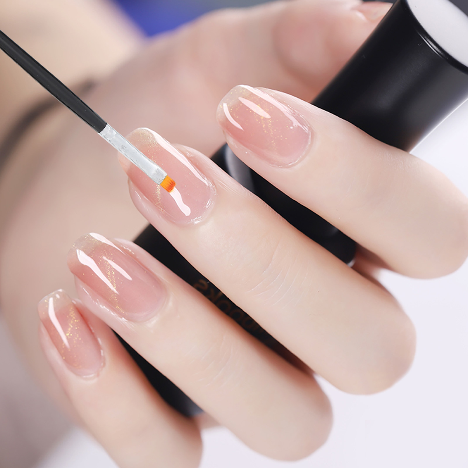 8Pcs Nail Brush Set Flower Des - Detailing Brush Set recension och pris