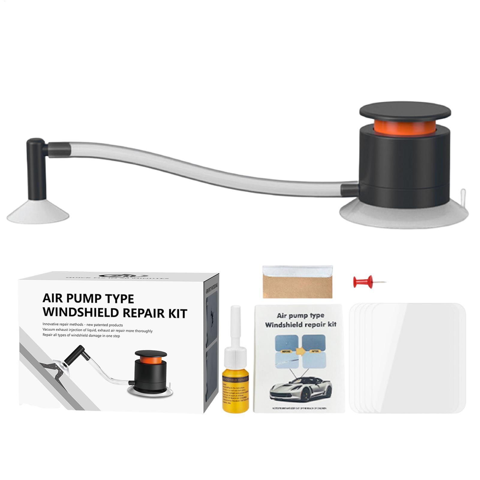 Windshield Repair Kit Automoti - Glass Cleaner Streak recension och pris