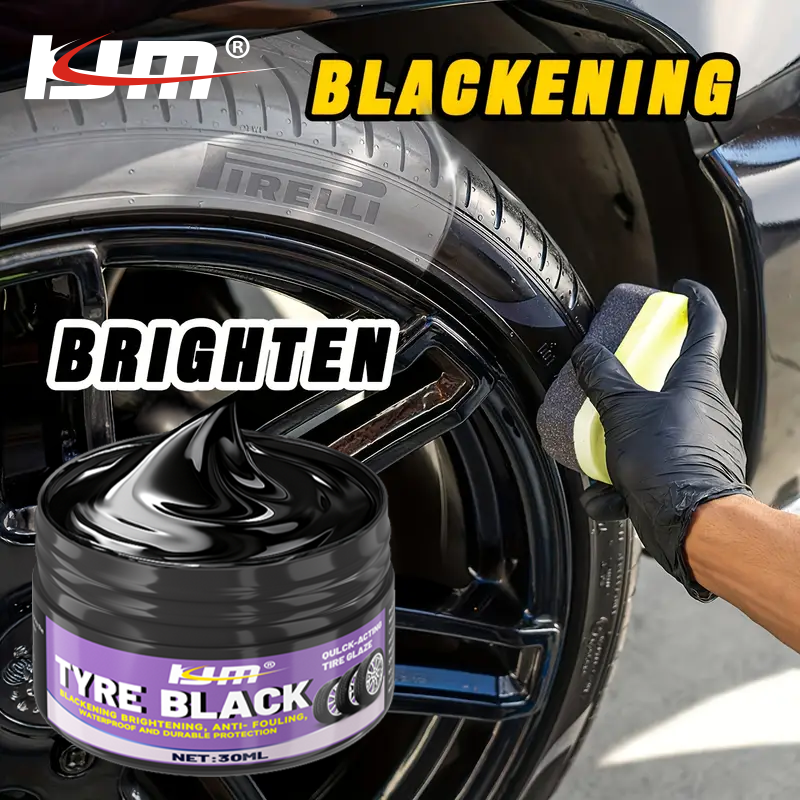 KJM 30ml Tyre Black Trim Resto - Trim Restorer Plastic recension och pris