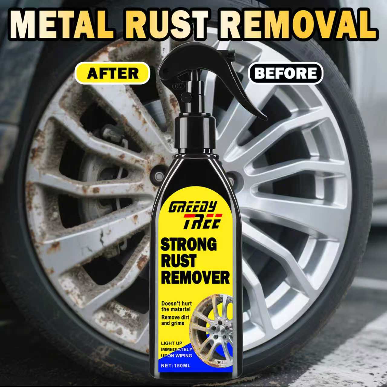 Powerful Car Wheel Cleaner | S - Wheel Cleaner Alloy recension och pris