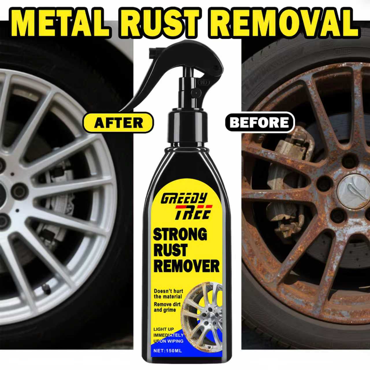 Powerful Car Wheel Cleaner | S - Wheel Cleaner Alloy recension och pris