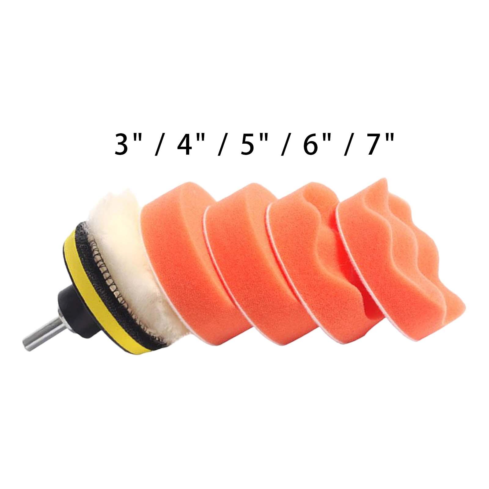 7PCS Auto Detailing Polishing  - Polish Pad Set Buffer recension och pris