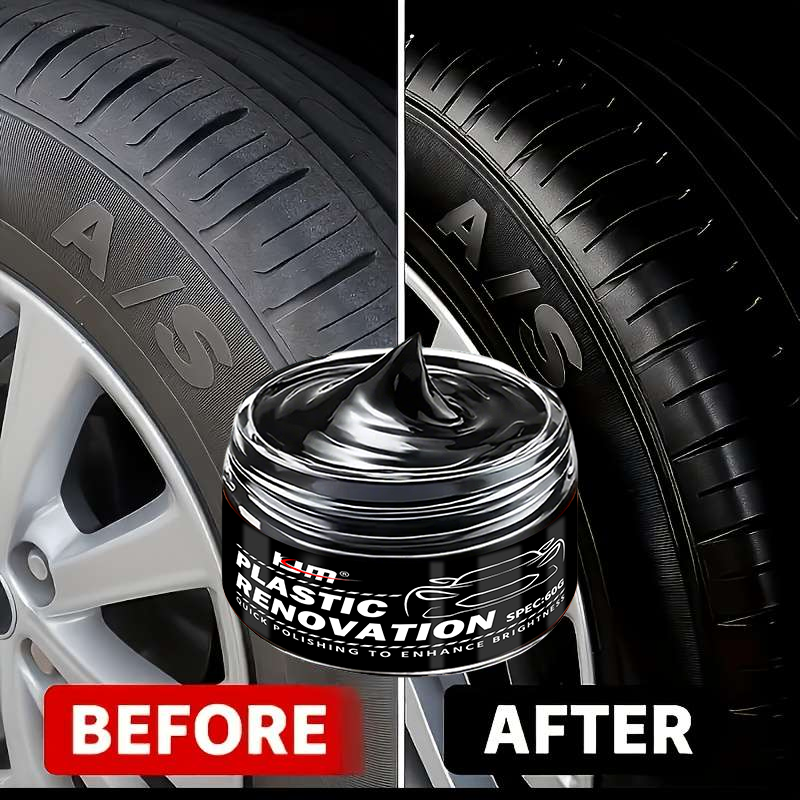 KJM Deep Black Gloss Car Renov - Trim Restorer Plastic recension och pris