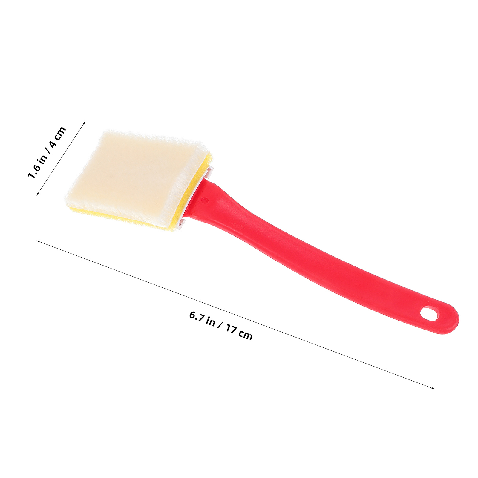 Edge Painting Tool Thick Nylon - Wax Applicator Pad recension och pris