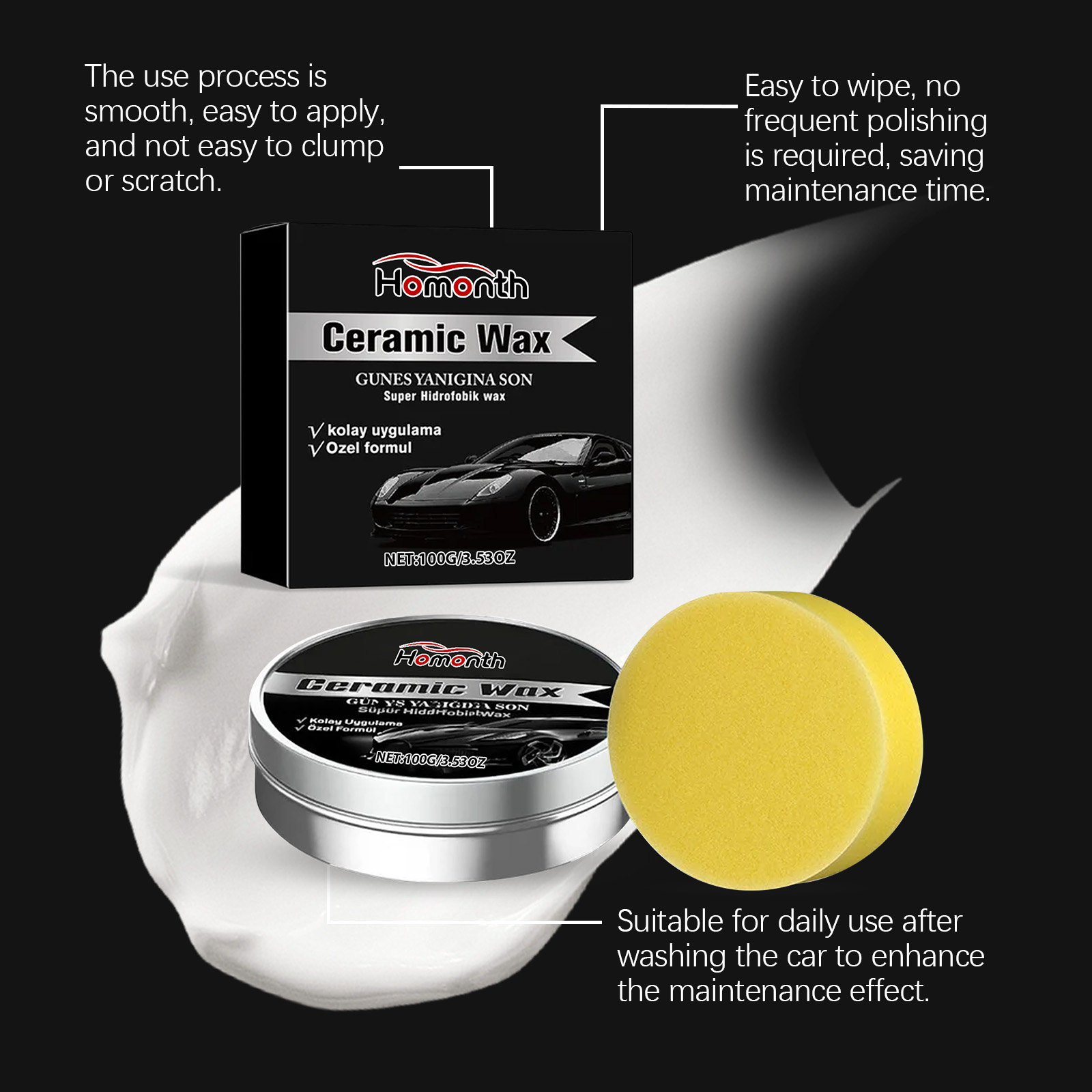 Car Coating Polishing Care Wax - Car Wax Ceramic Coating recension och pris