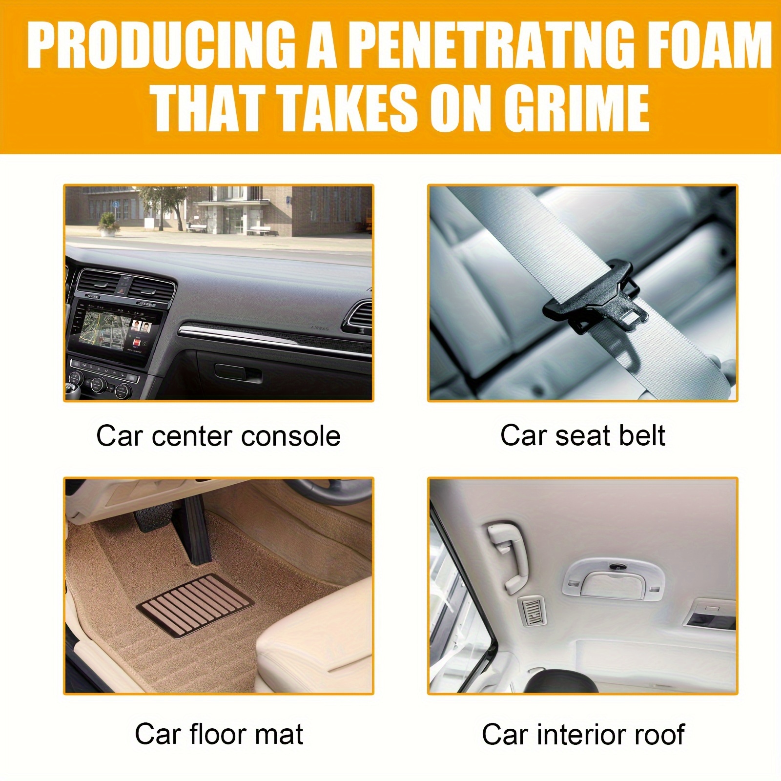 Multifunctional Foam Cleaner C - Leather Cleaner Interior recension och pris