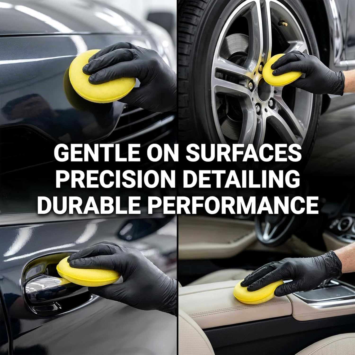 Foam Applicator Pads 4 Inch 12 - Wax Applicator Pad recension och pris