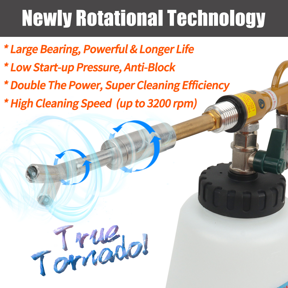 Tornado Pneumatic Air Foam Gun - Pressure Washer Foam Gun recension och pris